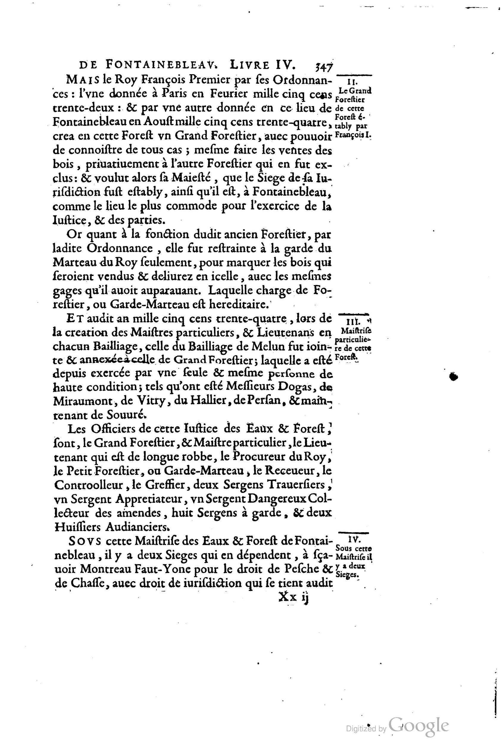 1642 - Sébastien Cramoisy - Trésor des merveilles de la maison royale de Fontainebleau - BM Lyon 1642 - Sébastien Cramoisy - Trésor des merveilles de la maison royale de Fontainebleau - BM Lyon