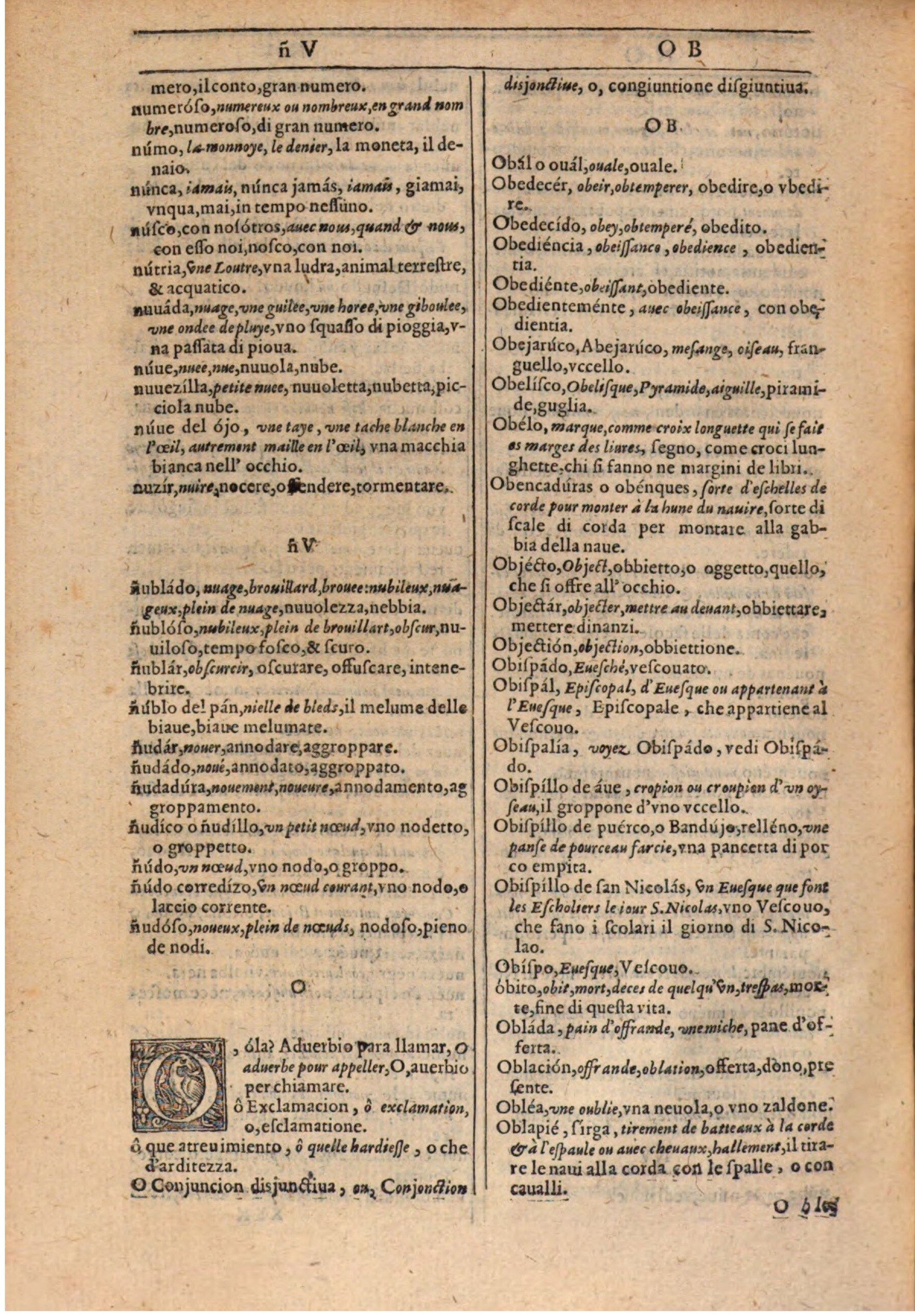 1609 - Philippe Albert et Alexandre Pernet - Trésor des trois langues française, italienne et espagnole (Première partie) - BSB Munich 1609 - Philippe Albert et Alexandre Pernet - Trésor des trois langues française, italienne et espagnole (Première partie) - BSB Munich