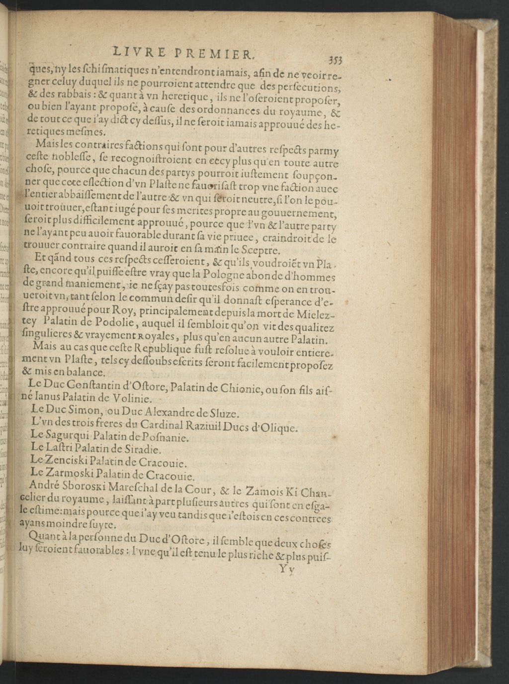 1608 - Nicolas Du Fossé - Trésor politique - BnF Tolbiac