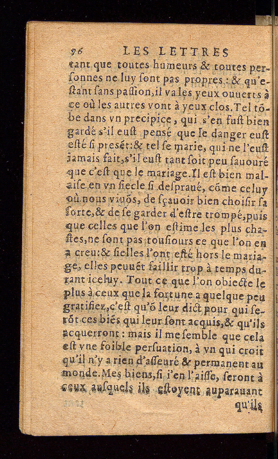 1614 - Barthélemy Vincent - Élite et Trésor des lettres missives - Bâle