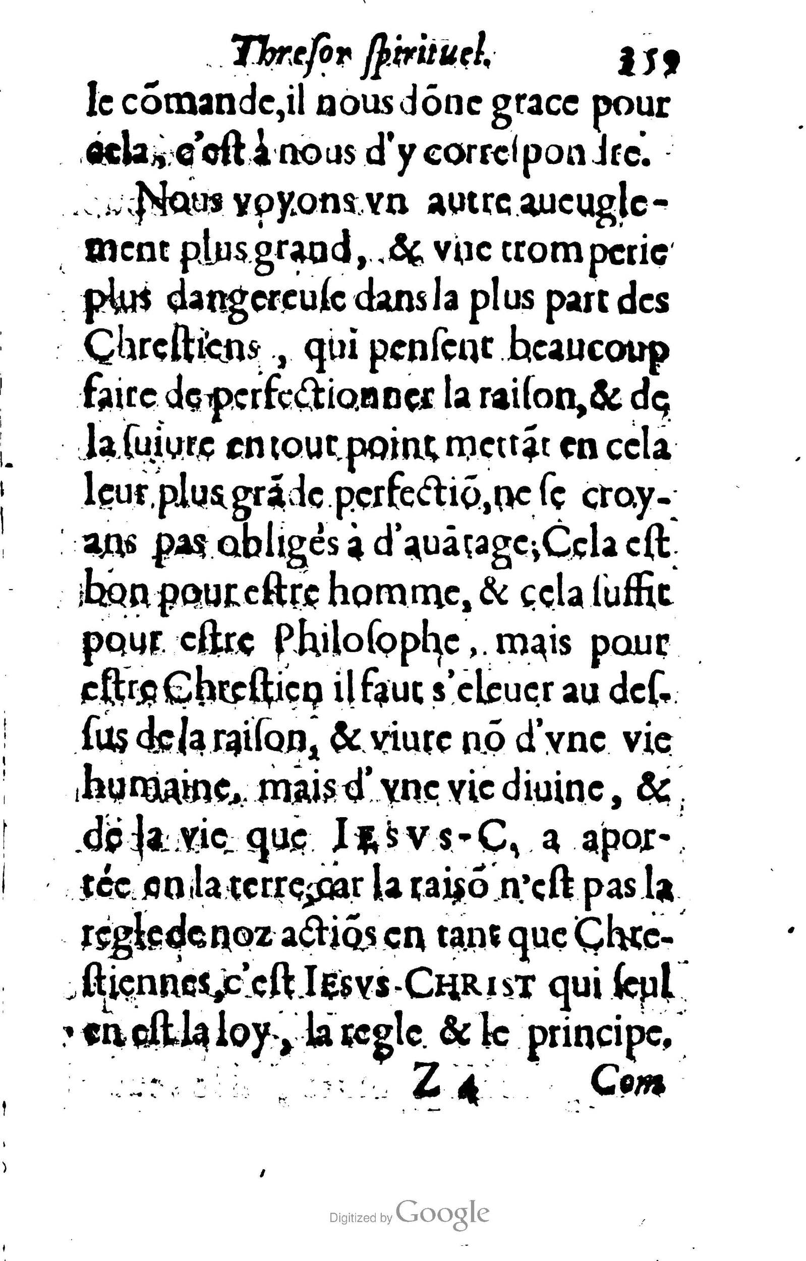 1633 - François Waudré - Trésor spirituel contenant les excellences du christianisme - BM Lyon 1633 - François Waudré - Trésor spirituel contenant les excellences du christianisme - BM Lyon