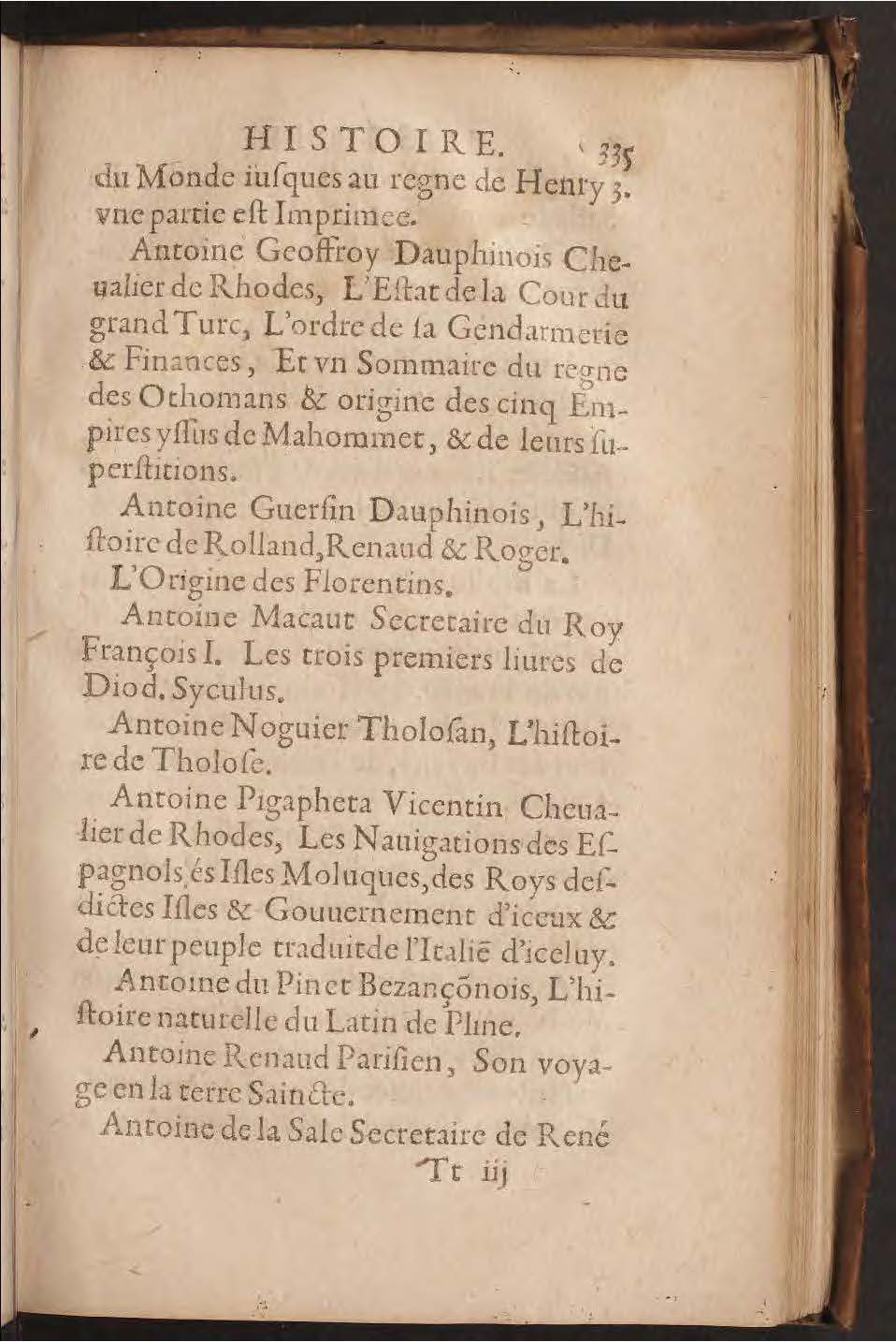 1602 - François Jacquin - Trésor des bons esprits français - BnF Arsenal