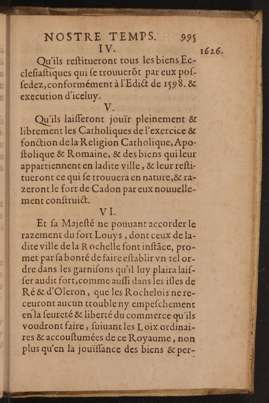 1626 - Joseph Bouillerot - Trésor de l’histoire générale de notre temps - BnF Arsenal