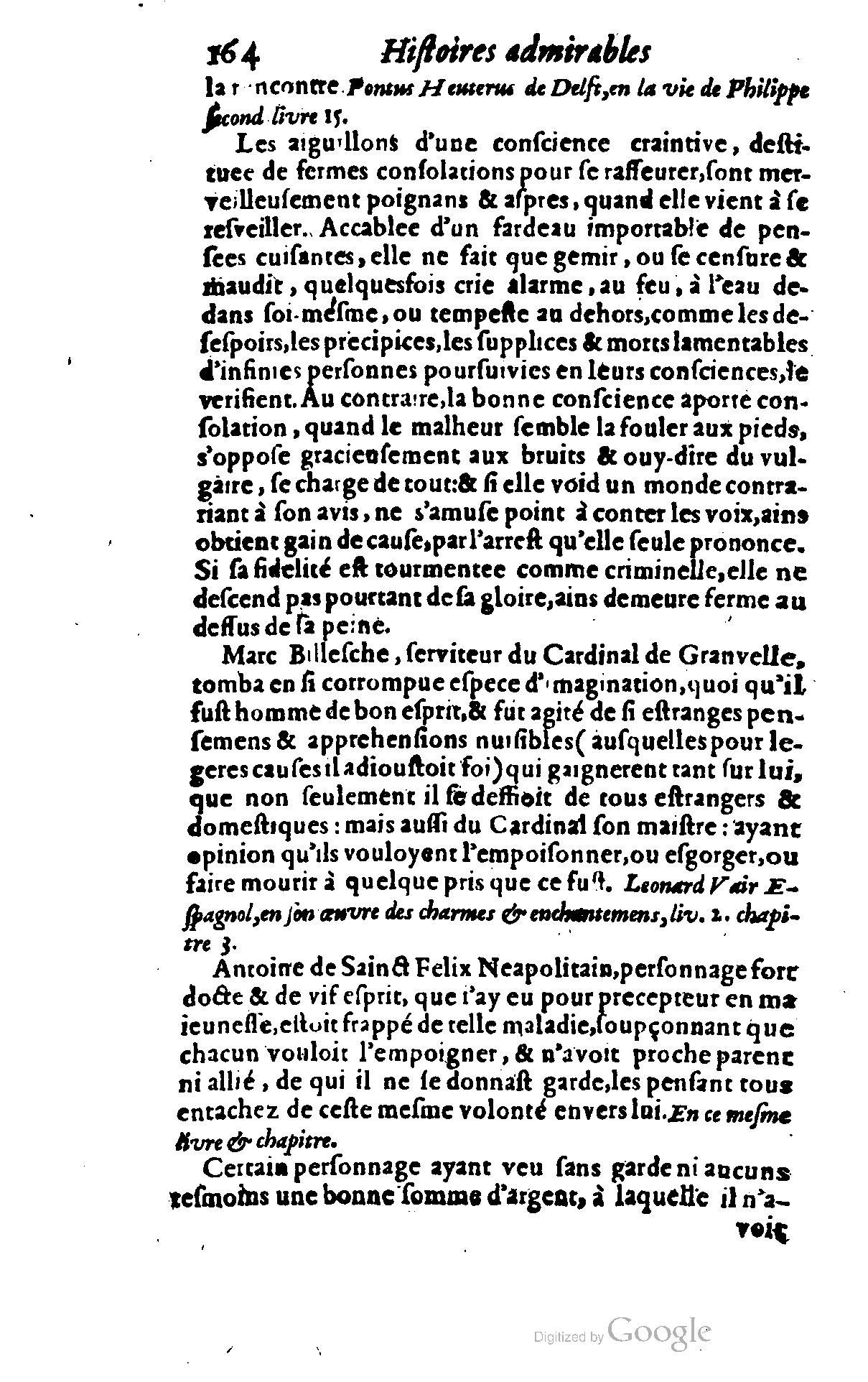 1628 - Jacques Crespin - Trésor d’histoires admirables et mémorables - BSB Munich