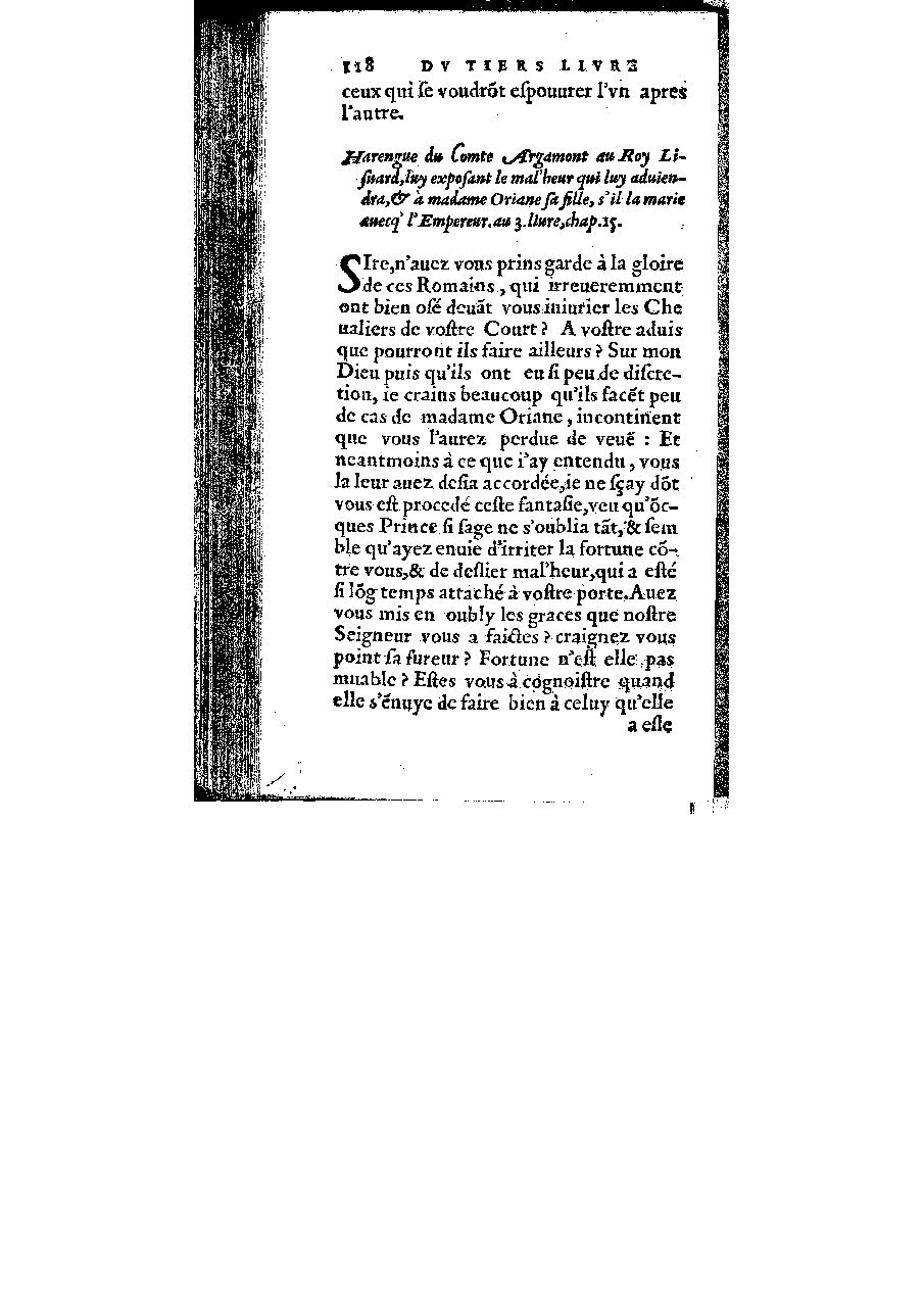 1572 - Veuve Gabriel Cotier - Trésor des Amadis - BM Lyon 1572 - Veuve Gabriel Cotier - Trésor des Amadis - BM Lyon