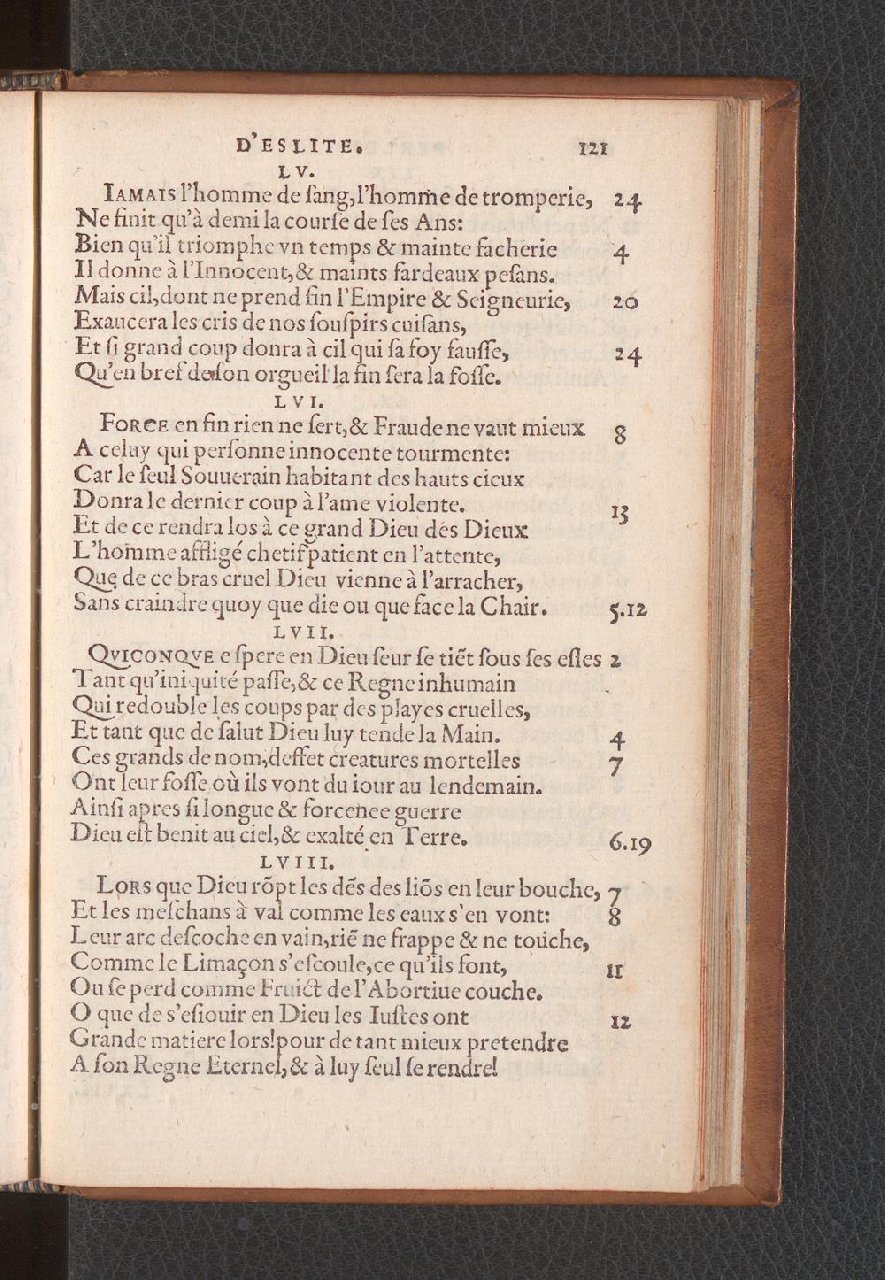 1577 - Jean de Laon - Trésor des 150 psaumes de David - Genève
