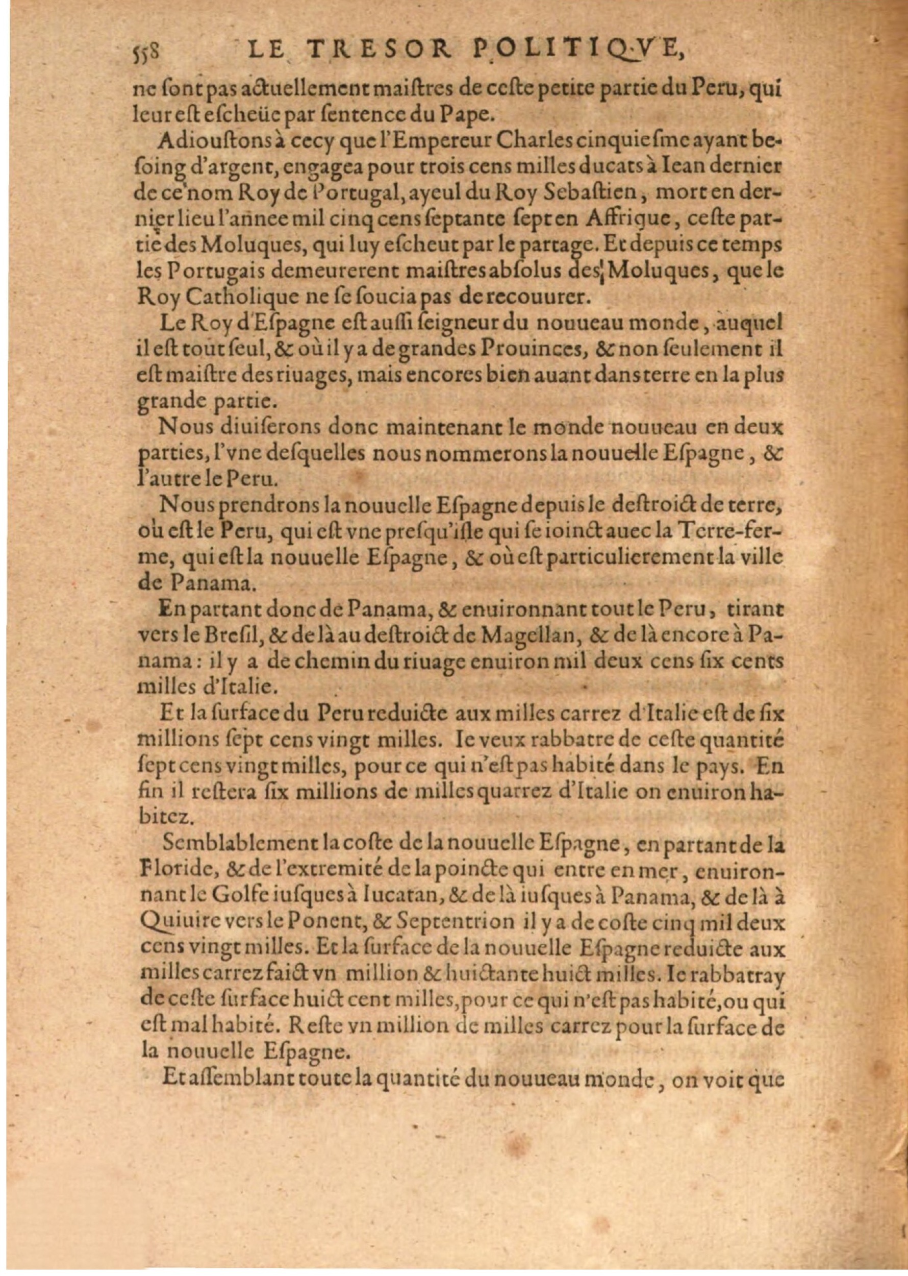 1608 - Nicolas Du Fossé - Trésor politique - BSB Munich