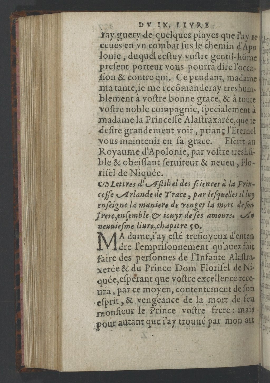 1564 - Vincent Norment et Jeanne Bruneau - Trésor des Amadis - BnF