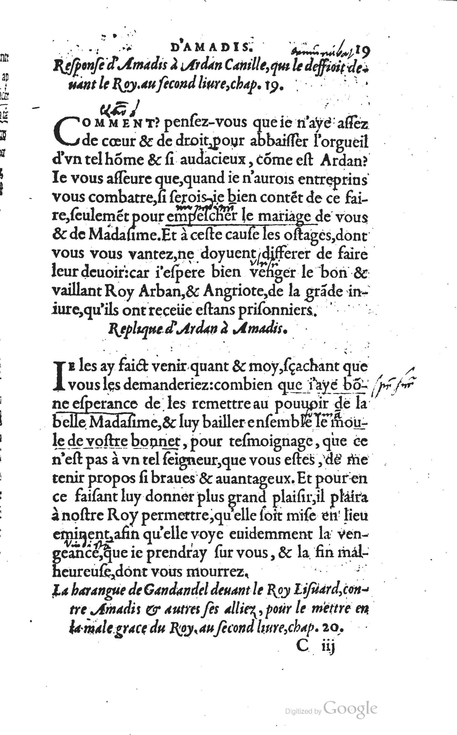 1560 - Vincent Sertenas et Gilles Robinot - Trésor des Amadis - British Library 1560 - Vincent Sertenas et Gilles Robinot - Trésor des Amadis - British Library
