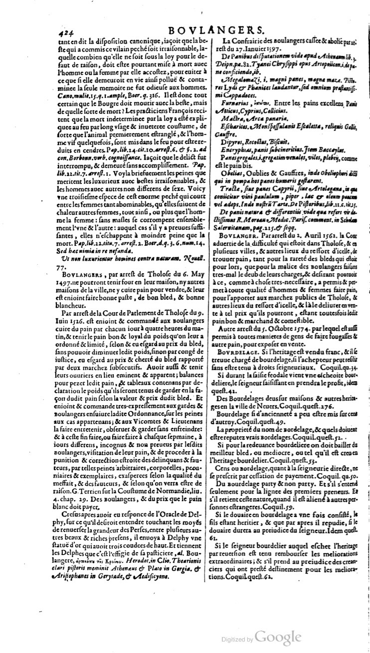 1629 - Veuve Nicolas Buon - Trésor du droit français (21754 T. 1) - BM Lyon