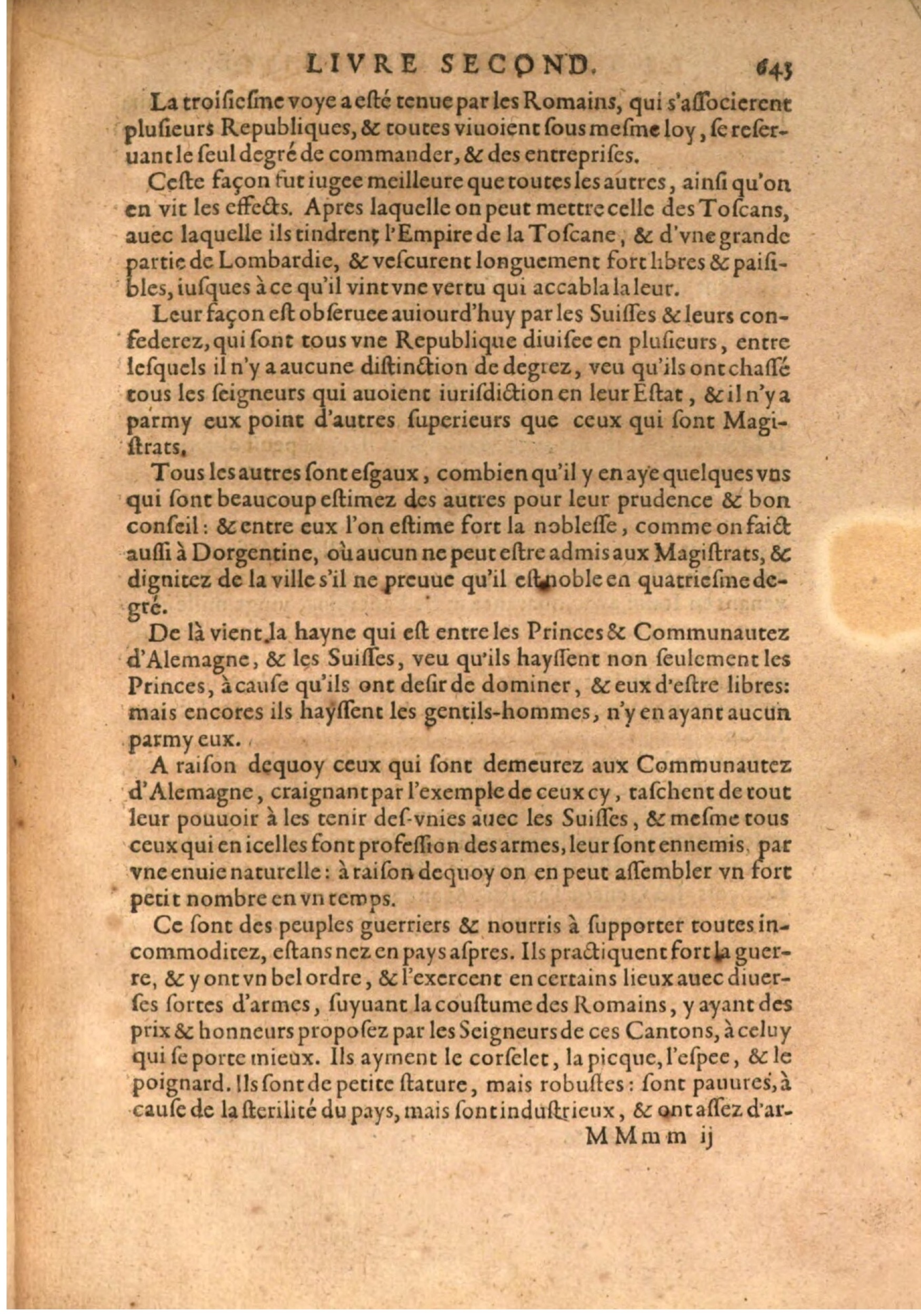 1608 - Nicolas Du Fossé - Trésor politique - BSB Munich
