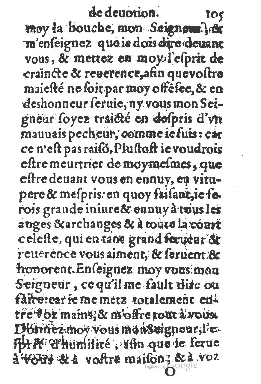 1578 - Guillaume Chaudière - Trésor de dévotion traitant de plusieurs belles vertus - BM Lyon