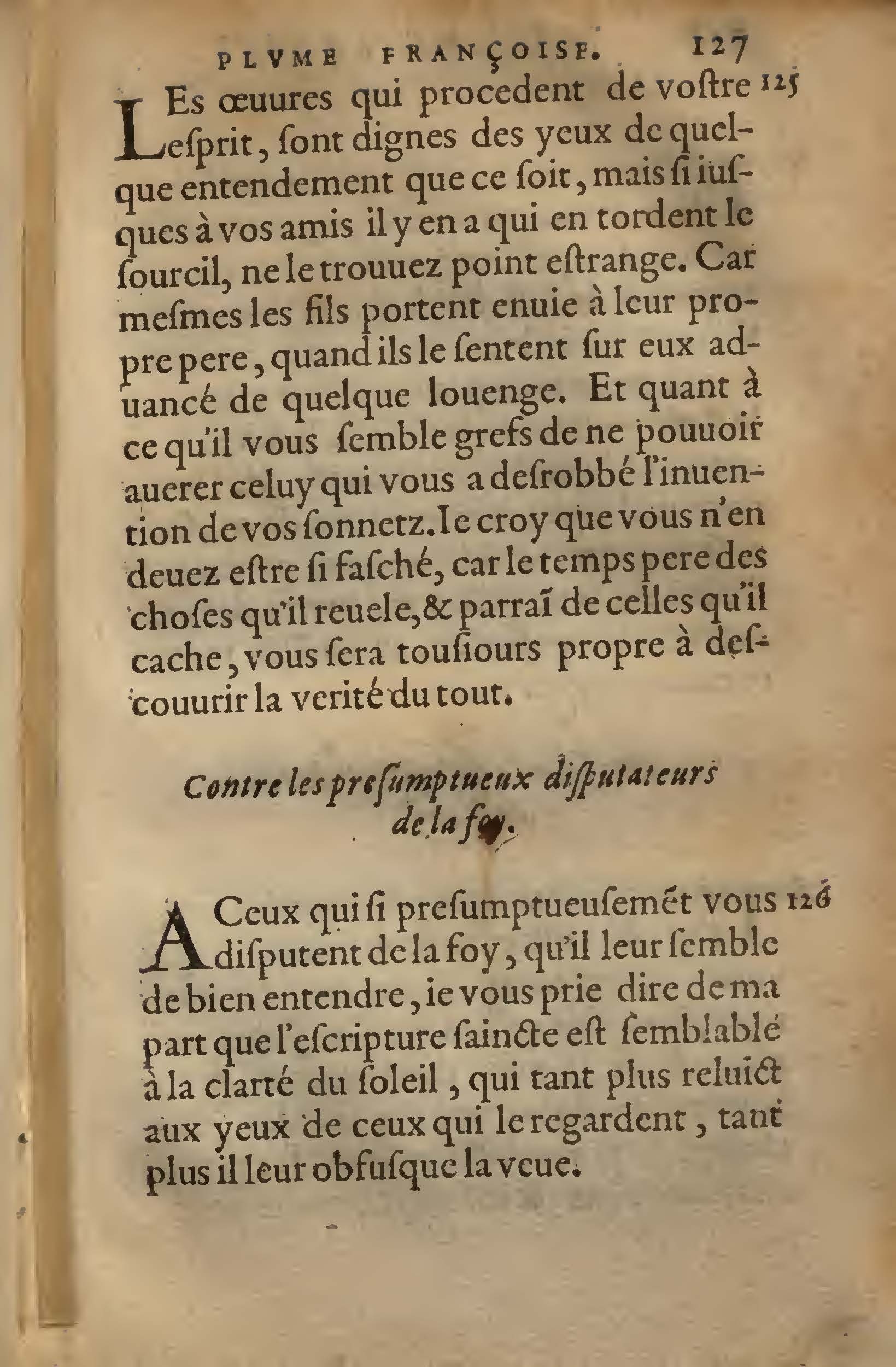 1572 - Lucas Breyer - Finances et Trésor de la plume française - BNC Rome