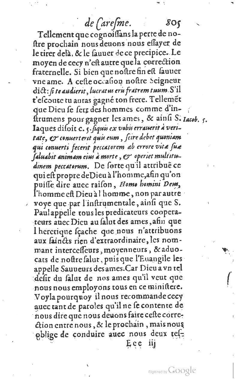 1607 - Nicolas Du Fossé - Trésor quadragésimal - T 01 - BM Lyon