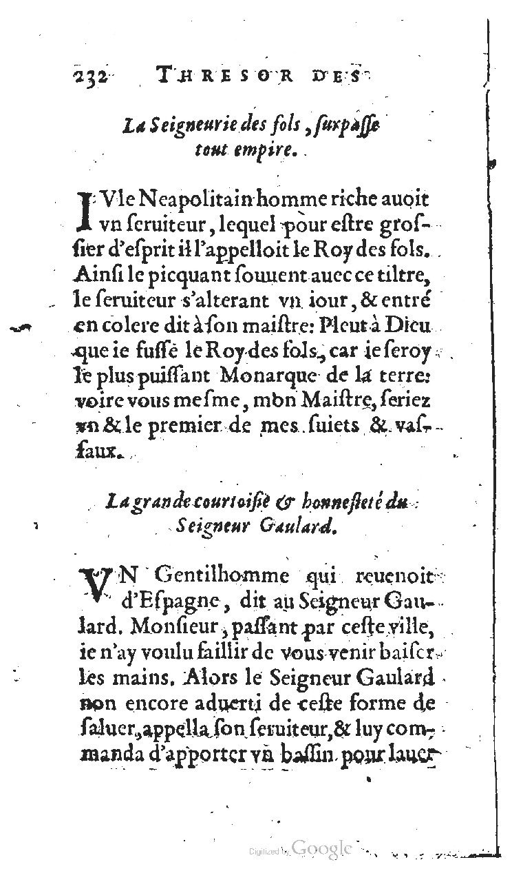 1627 - Jean Delamare - Trésor des récréations - BSB Munich