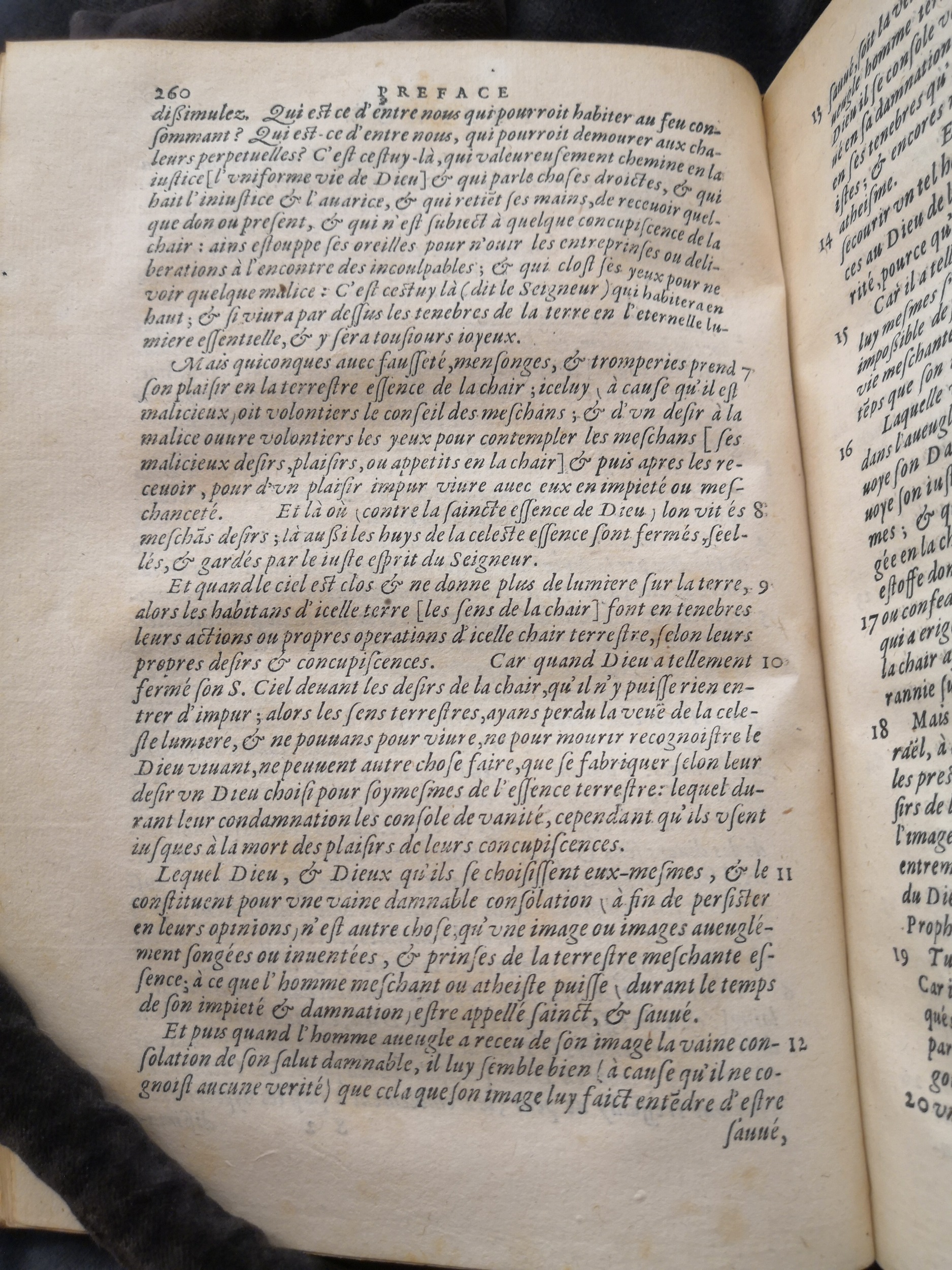 1581c. - Christophe Plantin - Le Livre des témoignages du Trésor caché au champ (Livres 2, 4, 6 et 7) - Anvers Musée Plantin Moretus