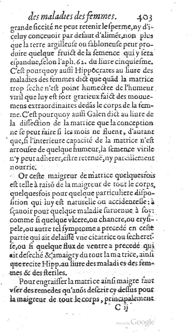1585 - Jacques du Puis - Trésor des remèdes secrets pour les maladies des femmes - BnF