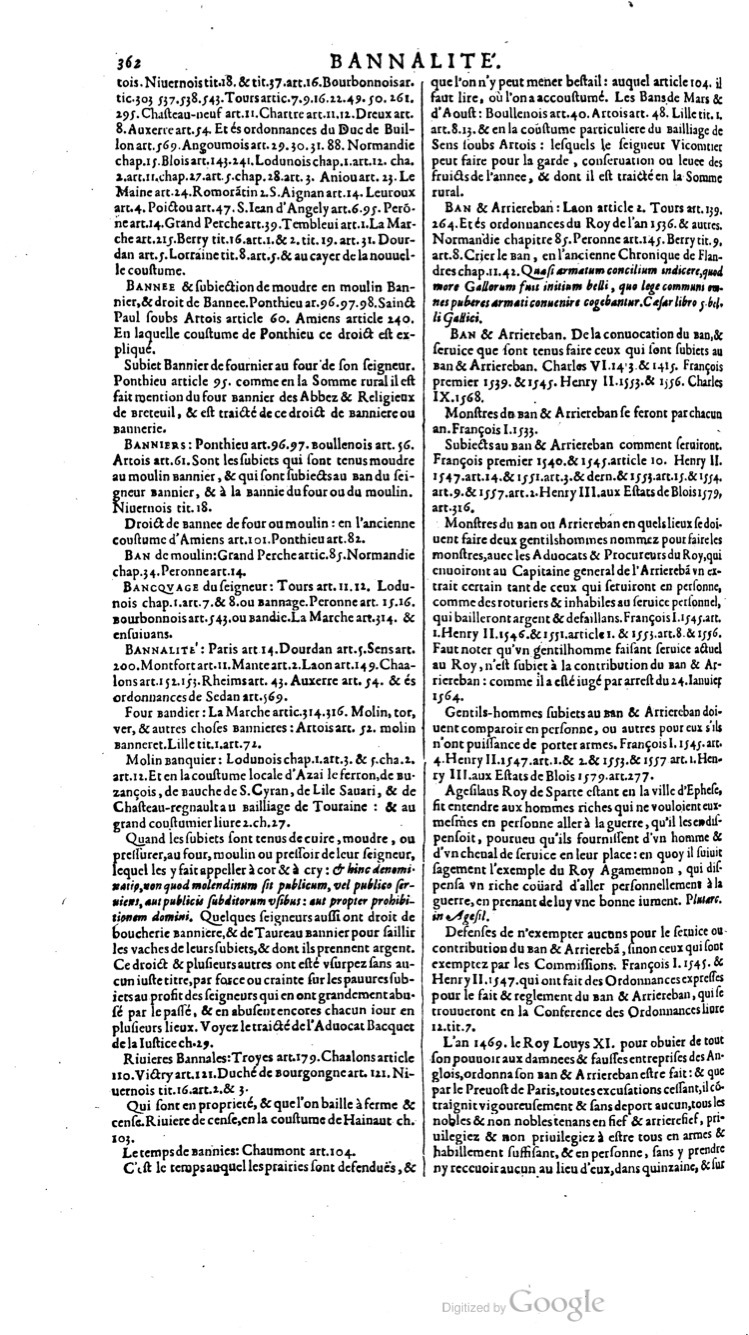 1629 - Veuve Nicolas Buon - Trésor du droit français (29620 T. 1) - BM Lyon