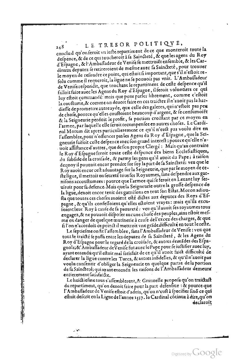 1611 - Pierre Chevalier - Trésor politique - UGent