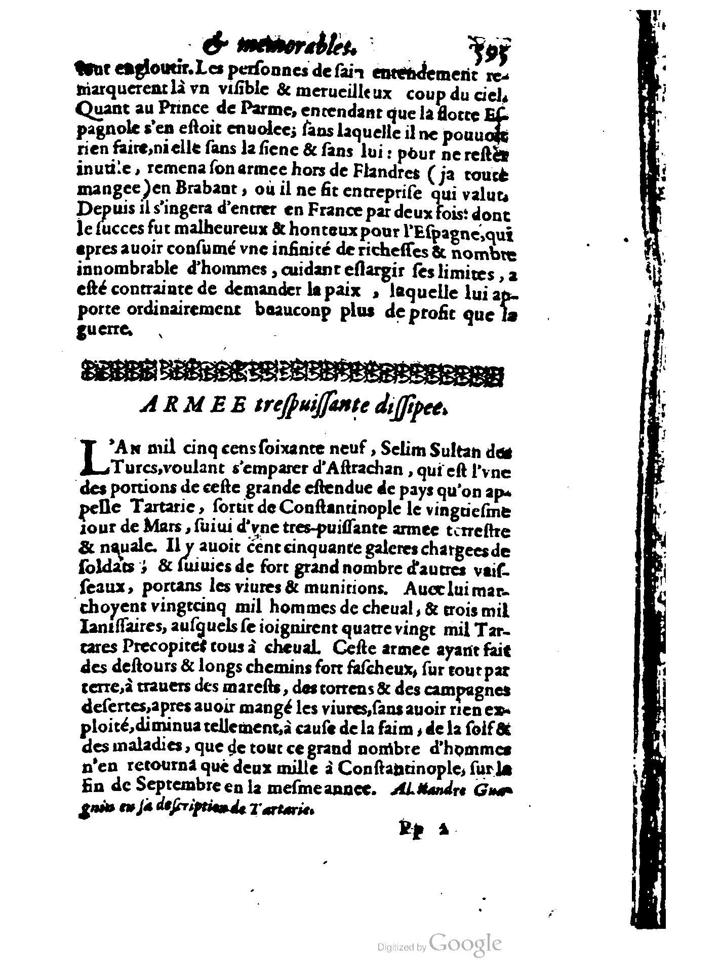 1620 - Samuel Crespin - Trésor d’histoires admirables et mémorables - BCU Lausanne