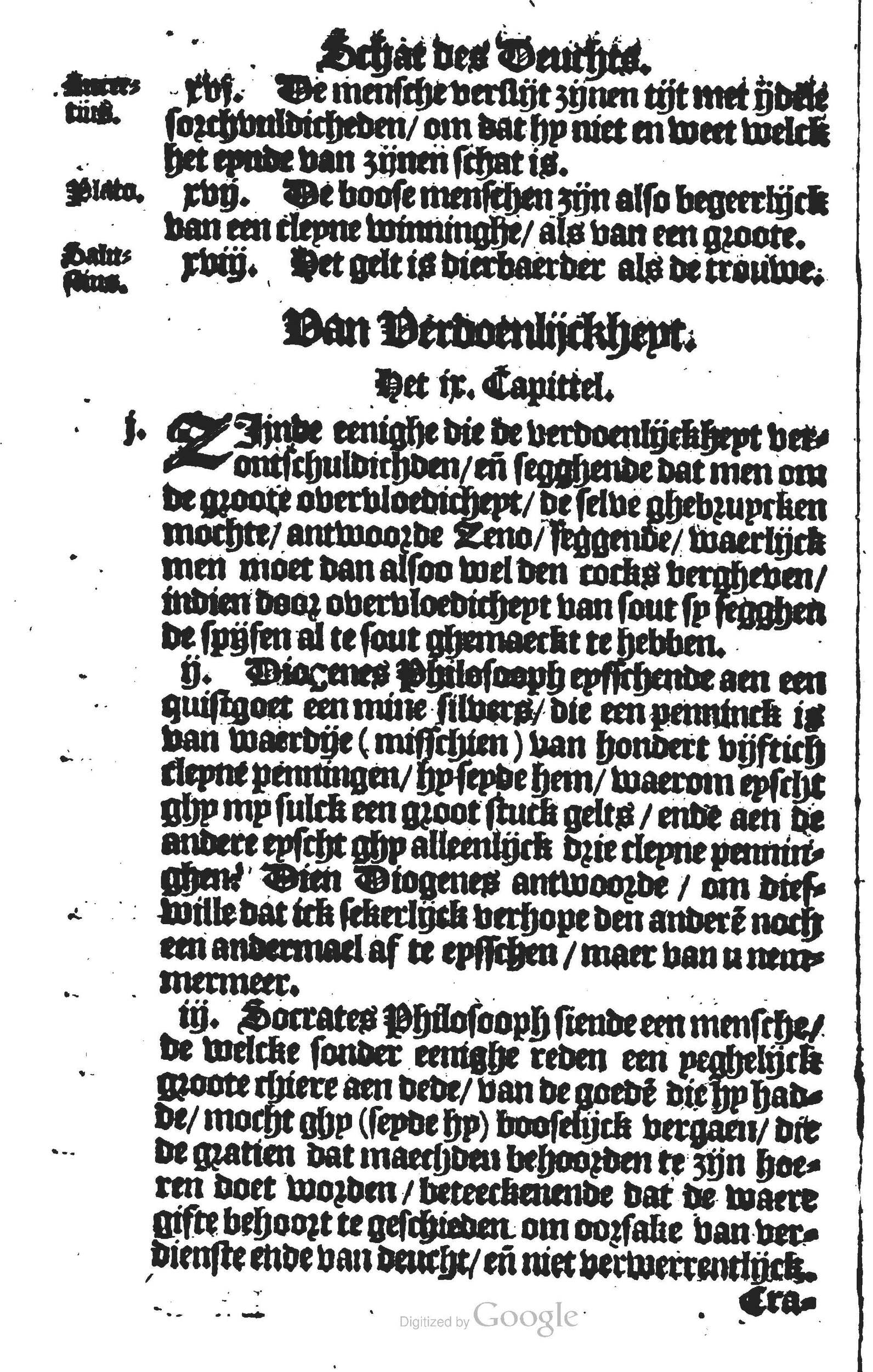 1594 - Cornelis Claesz - Trésor de vertu - BU Leiden