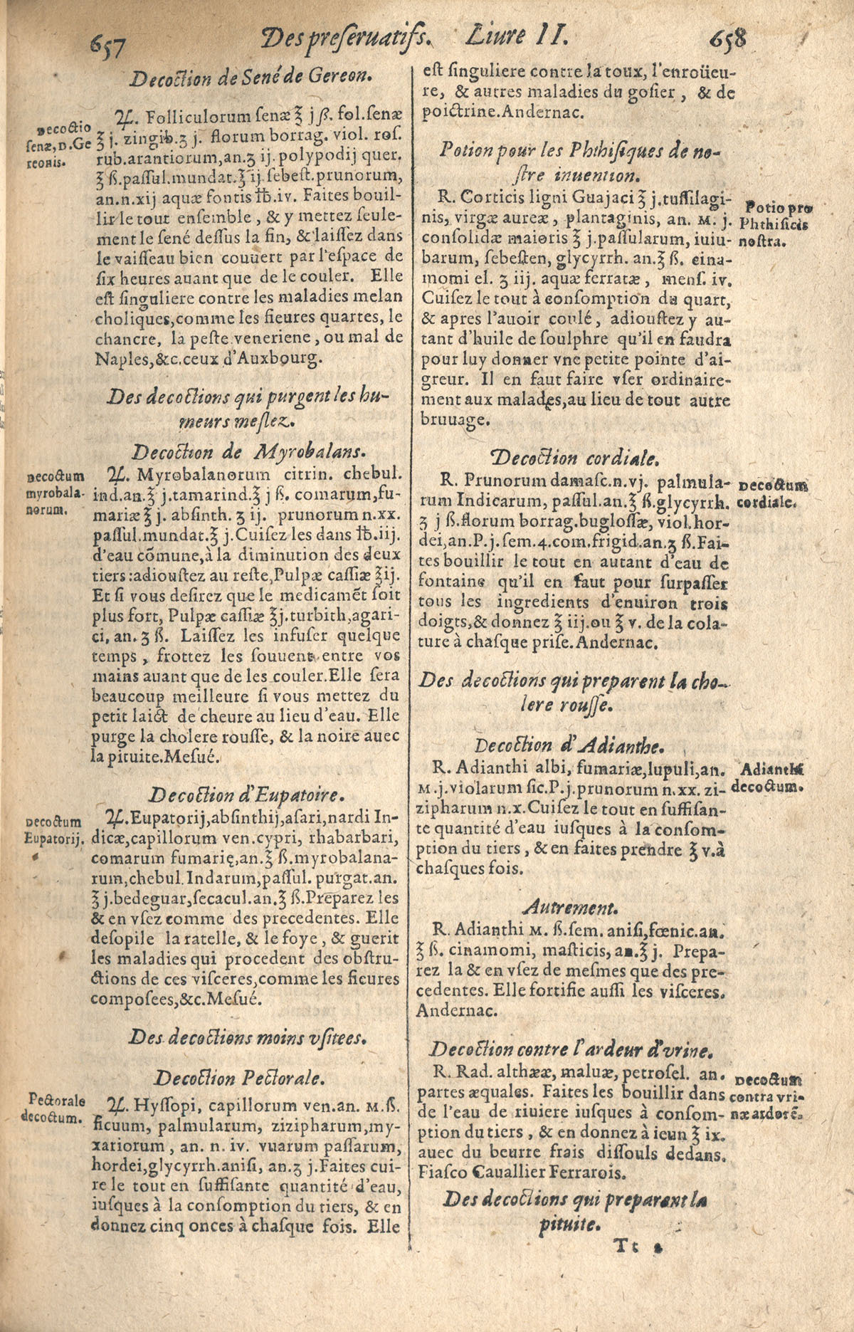 1610 - Étienne Gamonet - Grand Trésor ou dispensaire - CESR Tours