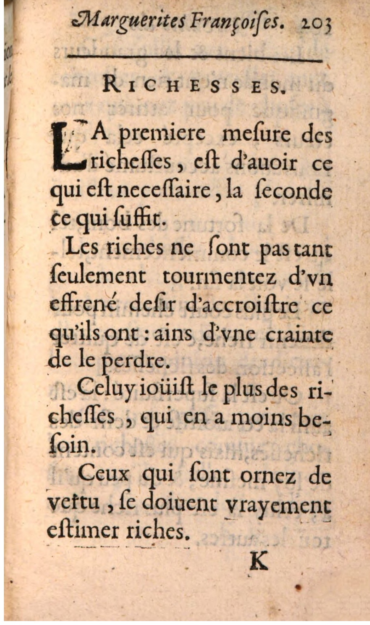 1611 - Théodore Reinsart - La Suitte des marguerites françoises, ou second thresor du bien dire - BSB Munich