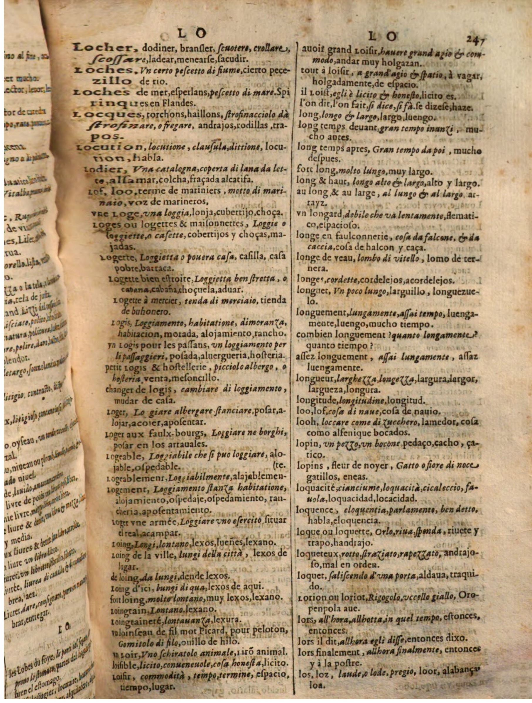 1644 - Jacques Crespin - Trésor des trois langues - Passau
