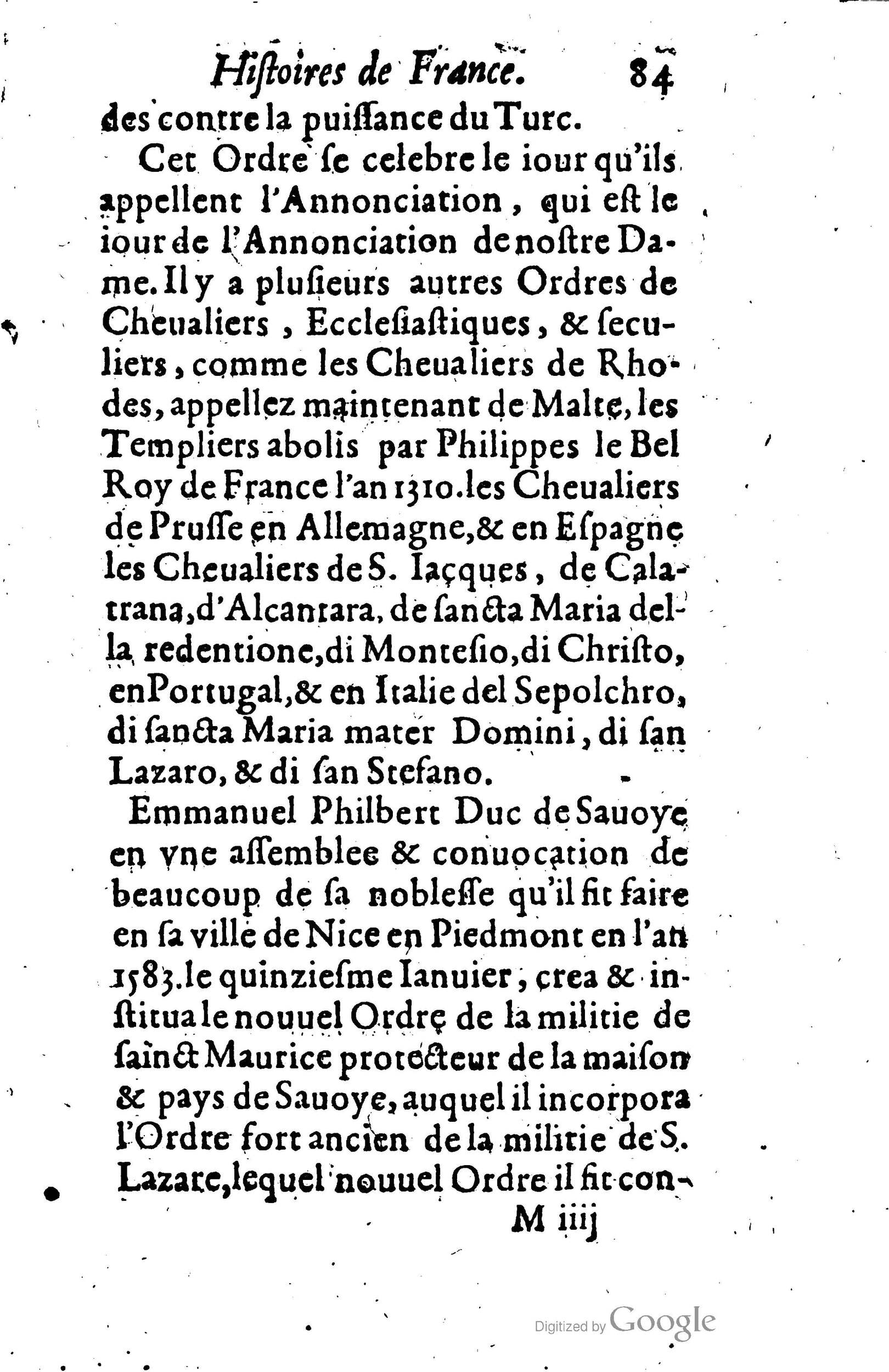 1619 - Jean Corrozet - Trésor des histoires de France - BSB Munich