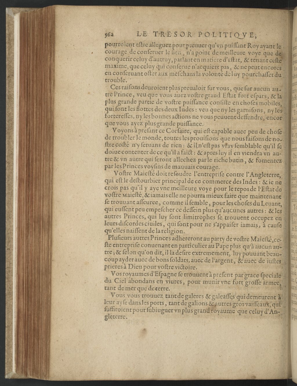 1608 - Nicolas Du Fossé - Trésor politique - BnF Tolbiac