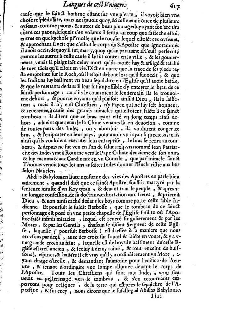 1613 - Matthieu Berjon - Trésor de l’histoire des langues de cet univers - BM Lyon