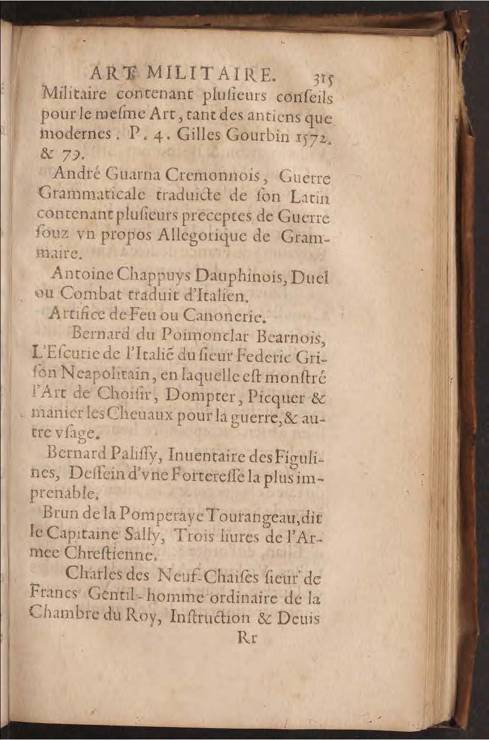 1602 - François Jacquin - Trésor des bons esprits français - BnF Arsenal