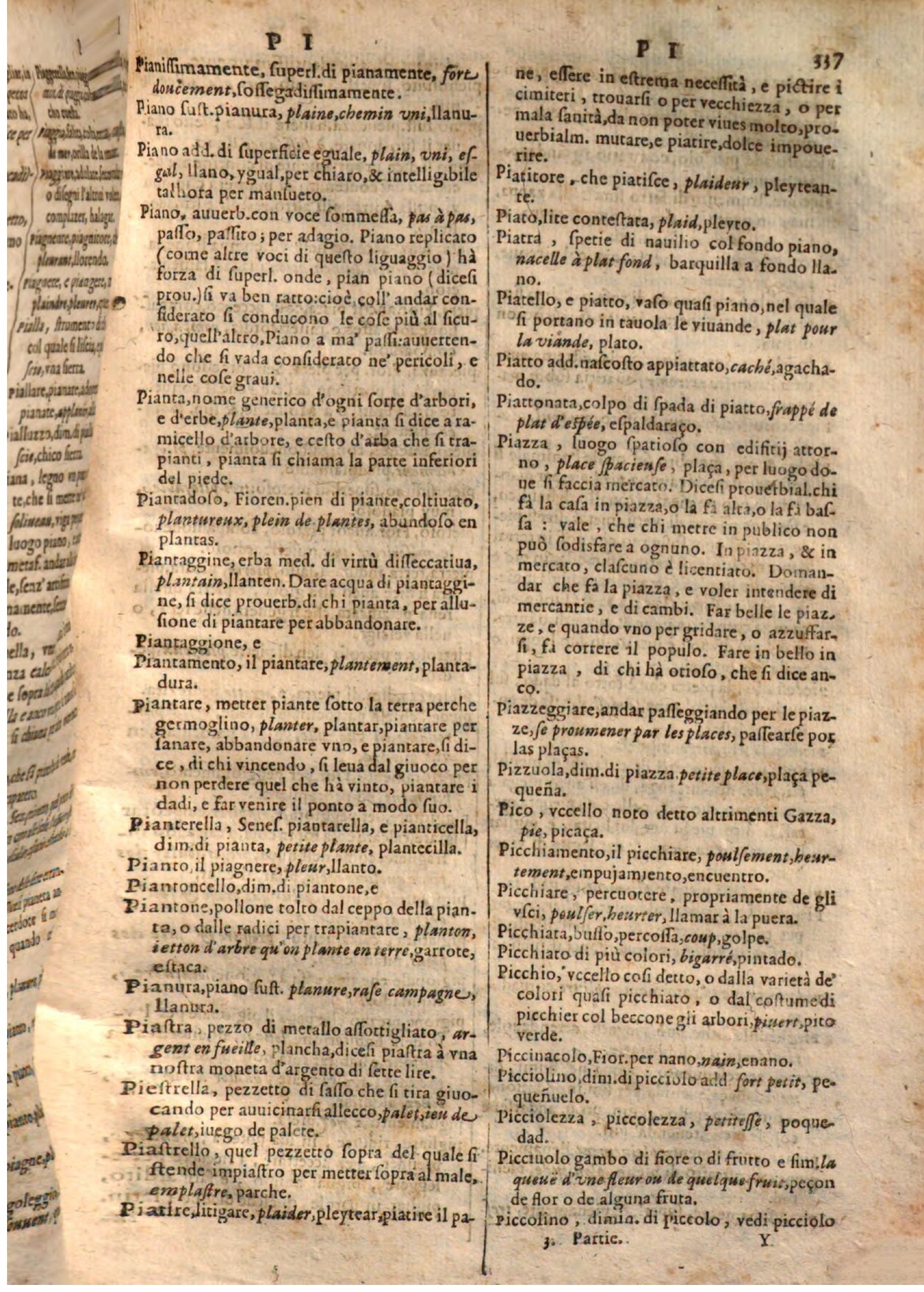 1644 - Jacques Crespin - Trésor des trois langues - Passau
