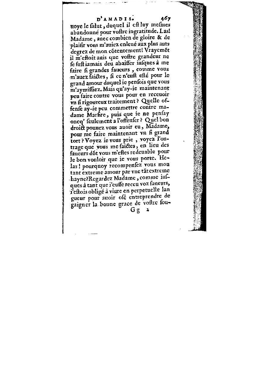 1572 - Veuve Gabriel Cotier - Trésor des Amadis - BM Lyon