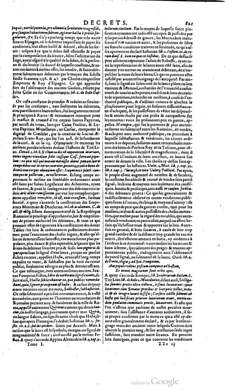 1629 - Veuve Nicolas Buon - Trésor du droit français (21754 T. 1) - BM Lyon