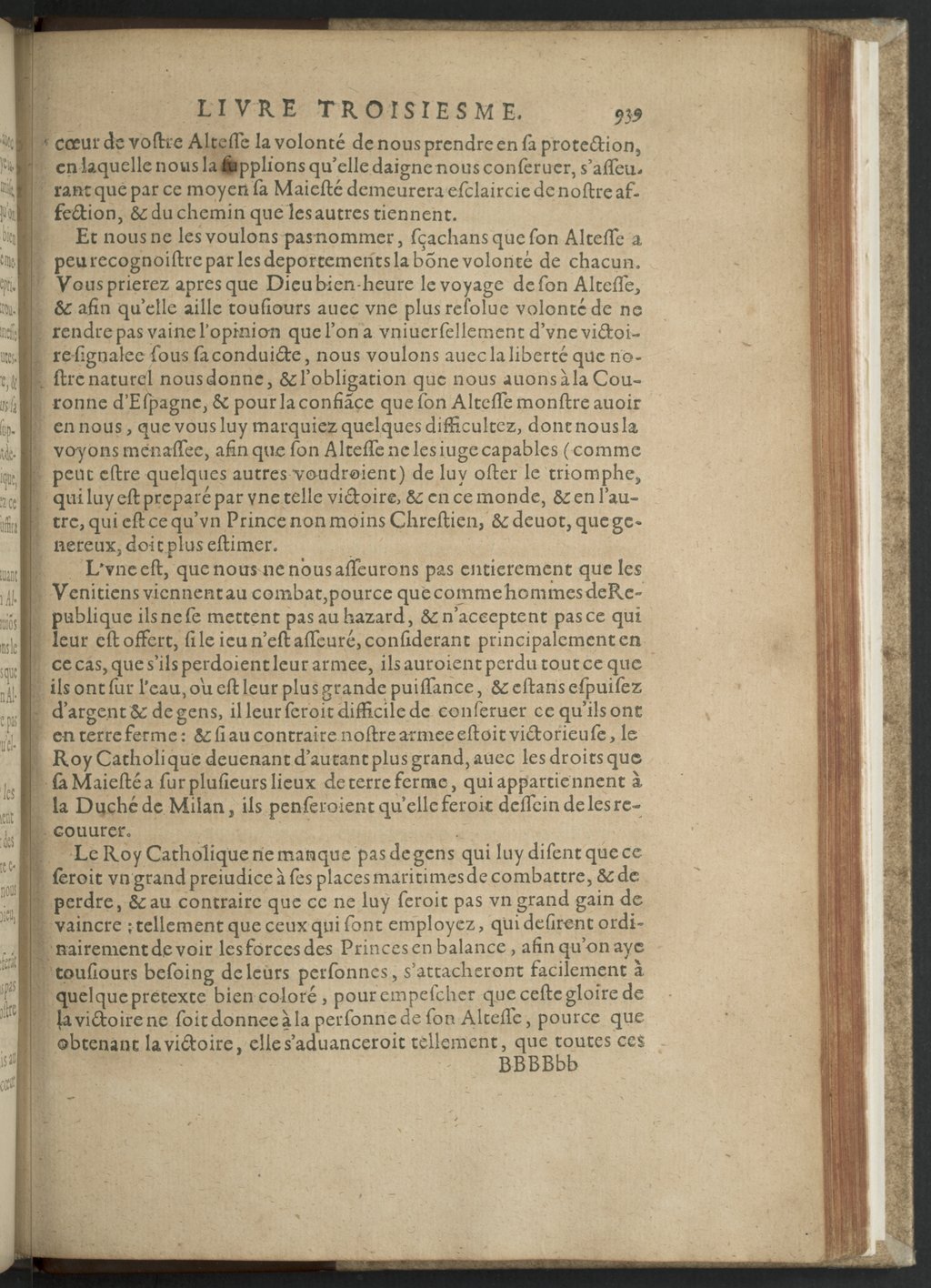 1608 - Nicolas Du Fossé - Trésor politique - BnF Tolbiac