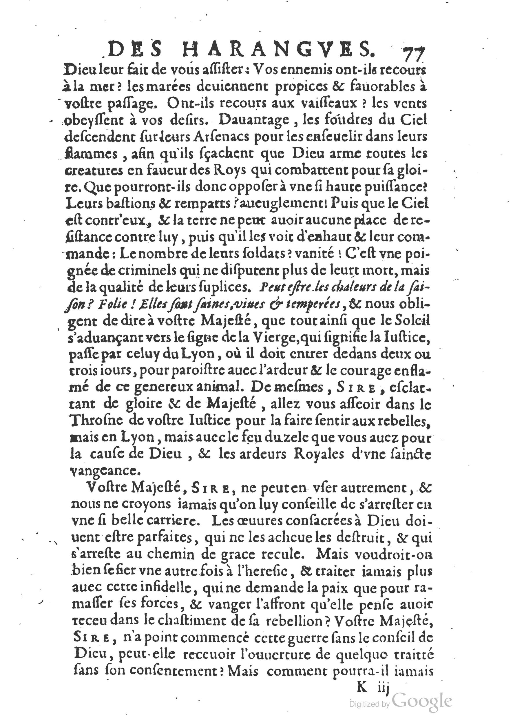 1654 - Michel Bobin - Trésor des harangues, remontrances et oraisons funèbres - BM Lyon