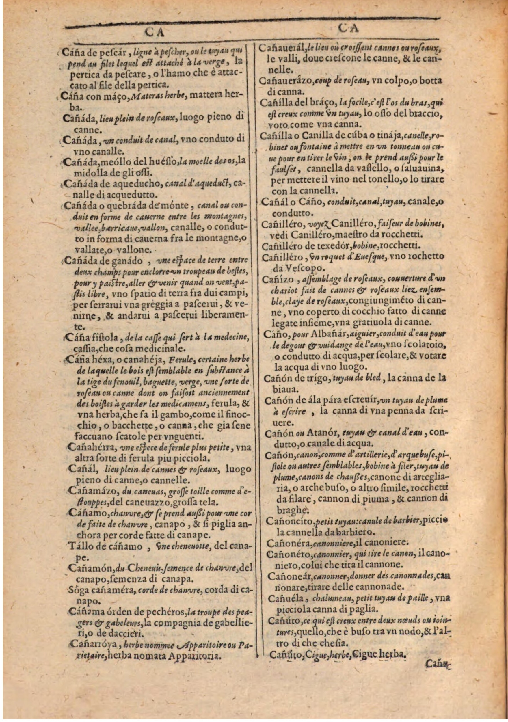 1609 - Philippe Albert et Alexandre Pernet - Trésor des trois langues française, italienne et espagnole (Première partie) - BSB Munich 1609 - Philippe Albert et Alexandre Pernet - Trésor des trois langues française, italienne et espagnole (Première partie) - BSB Munich
