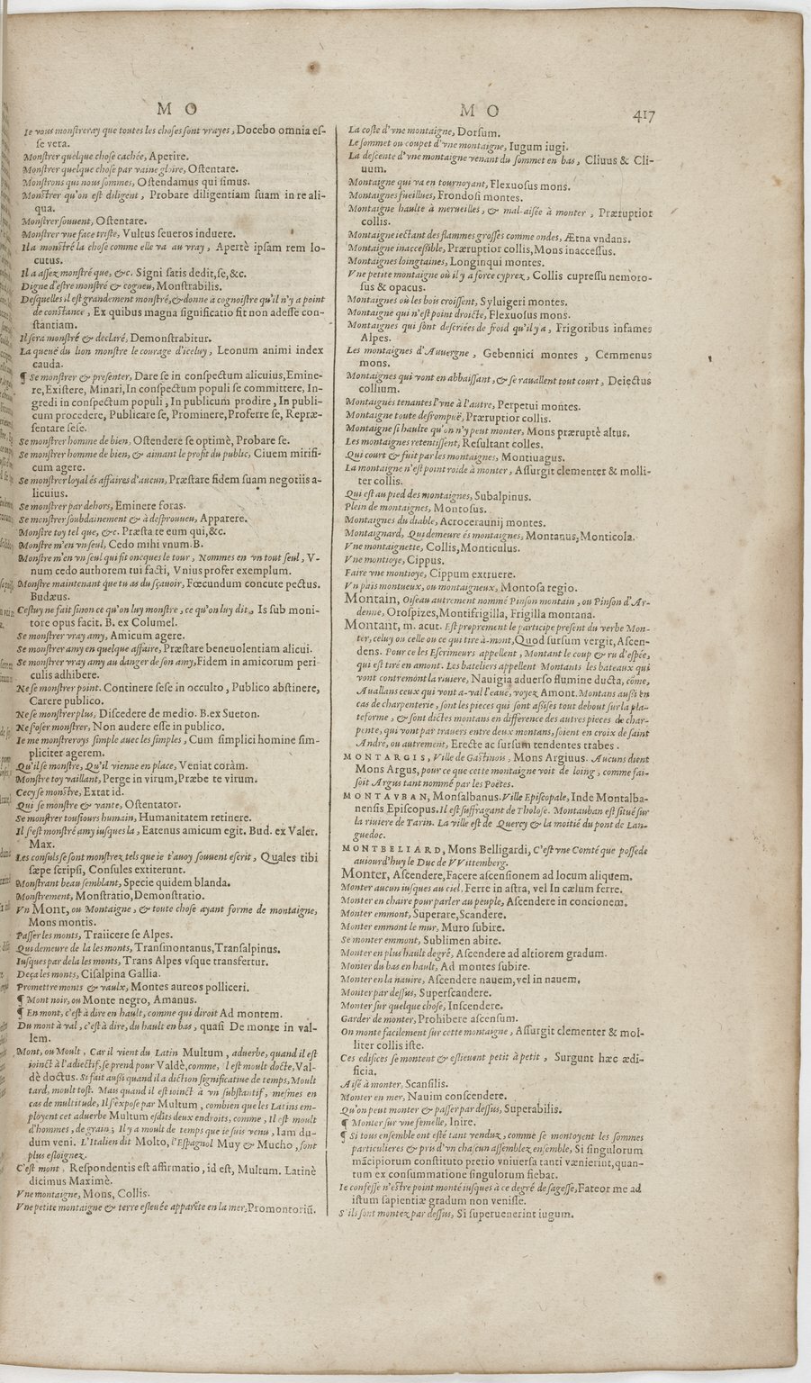 1606 - David Douceur - Trésor de la langue française - BnF
