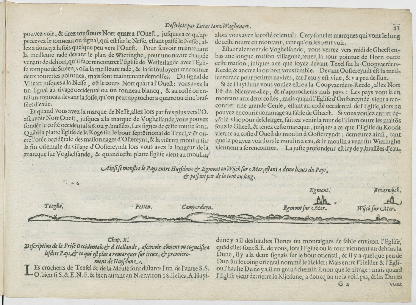1601 - Bonaventure d’Aseville - Trésorerie ou cabinet de route marinesque - BnF