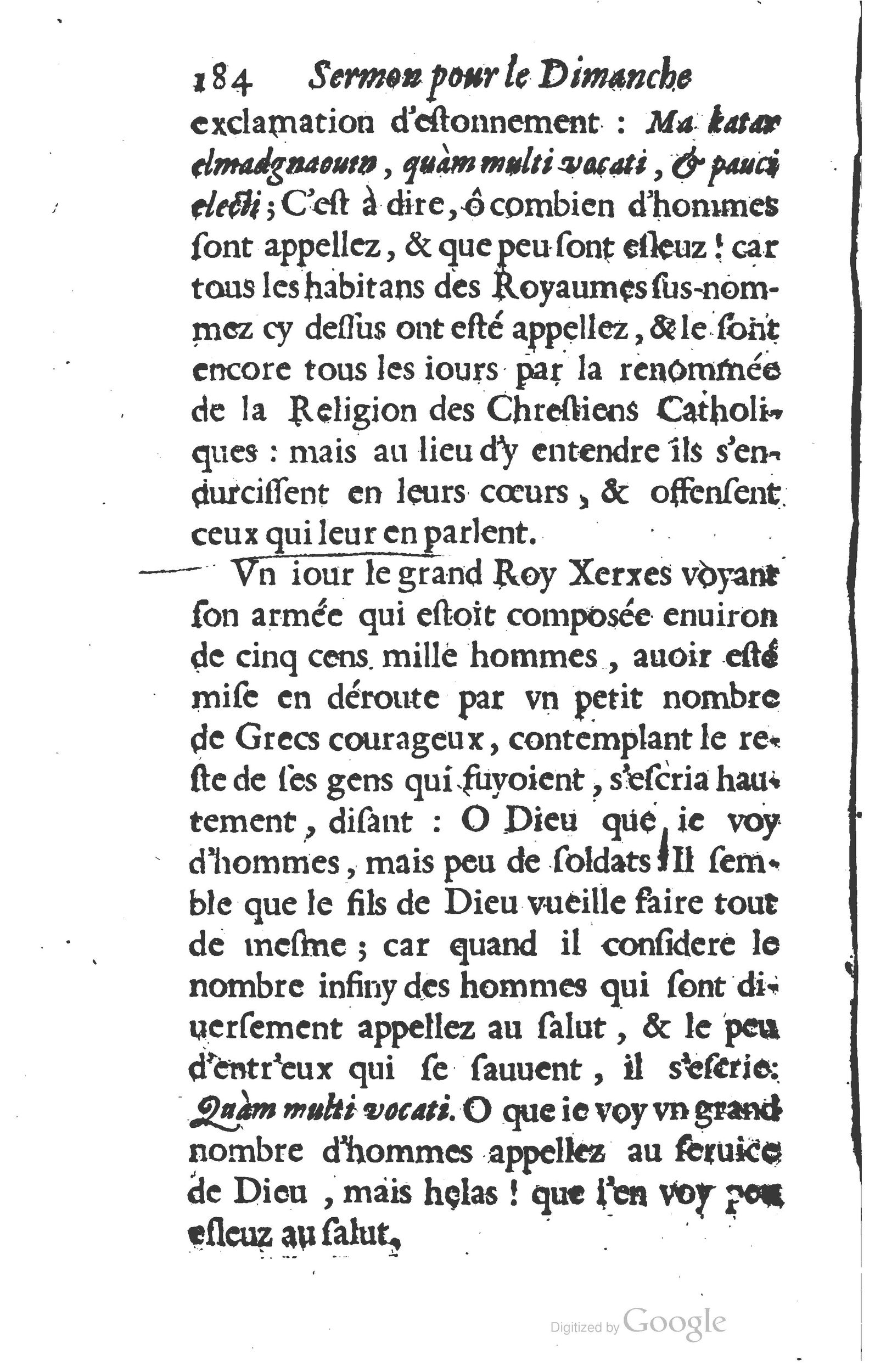 1629 - Manassés de Préaulx - Sermons ou Trésors de la piété chrétienne - BM Lyon