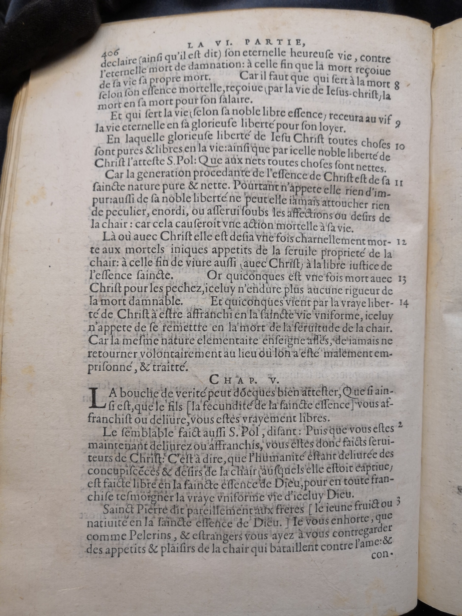 1581c. - Christophe Plantin - Le Livre des témoignages du Trésor caché au champ (Livres 2, 4, 6 et 7) - Anvers Musée Plantin Moretus