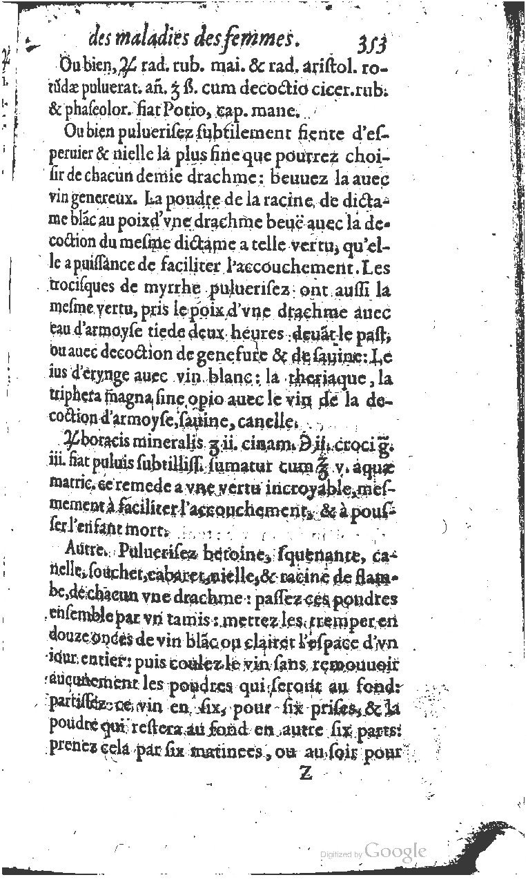 1617 - Jean Le Bouc - Trésor des remèdes secrets - BM Lyon