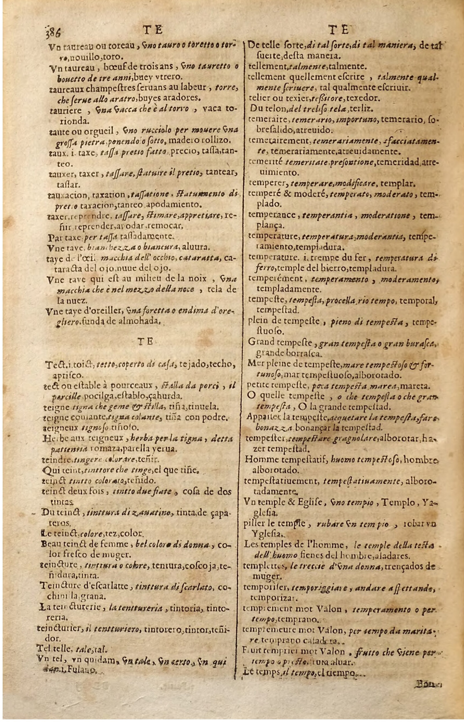 1627 - Jacques Crespin - Trésor des trois langues (Seconde partie) - Regensburg