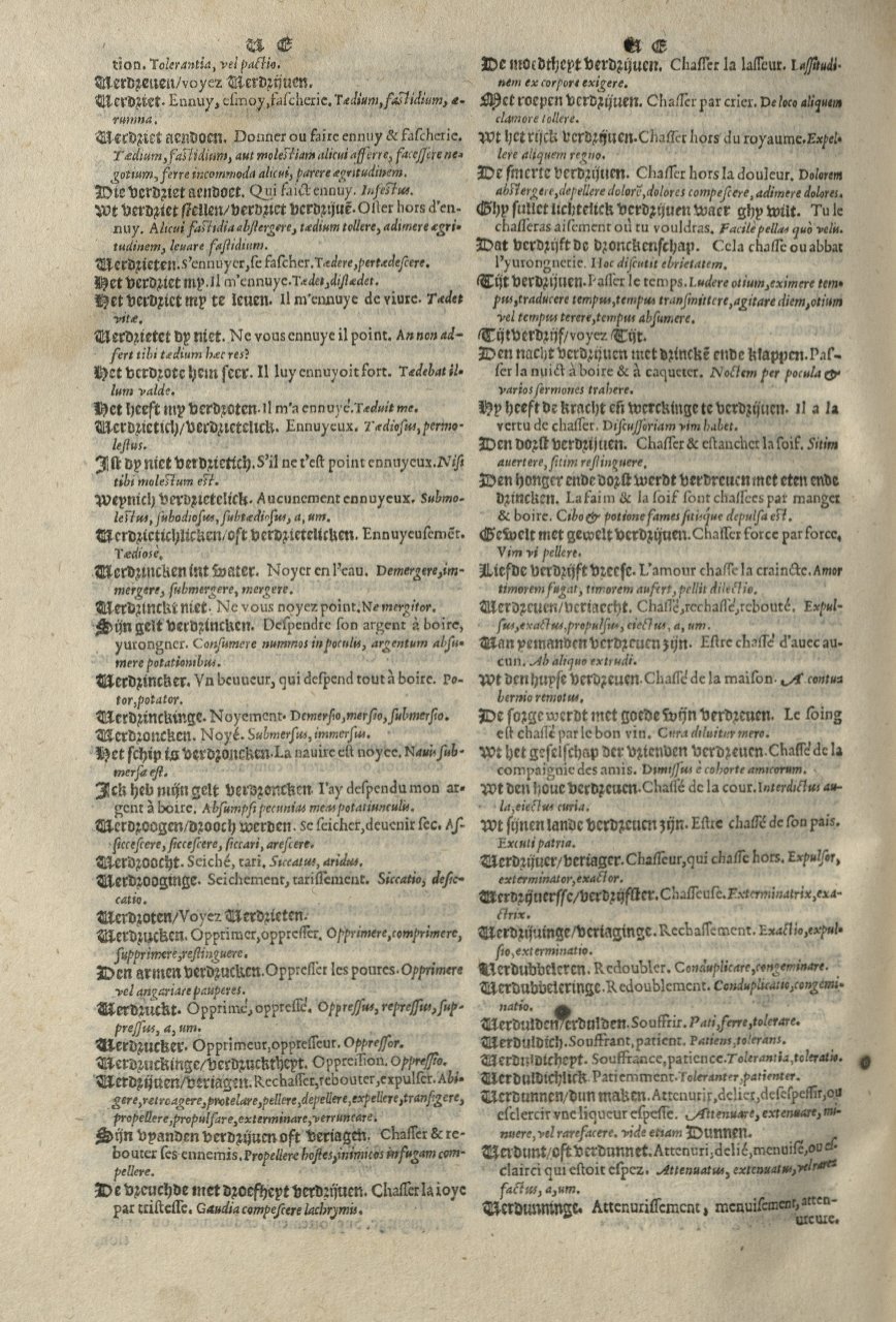 1573 - Christophe Plantin - Trésor du langage bas-allemand - Greifswald 1573 - Christophe Plantin - Trésor du langage bas-allemand - Greifswald