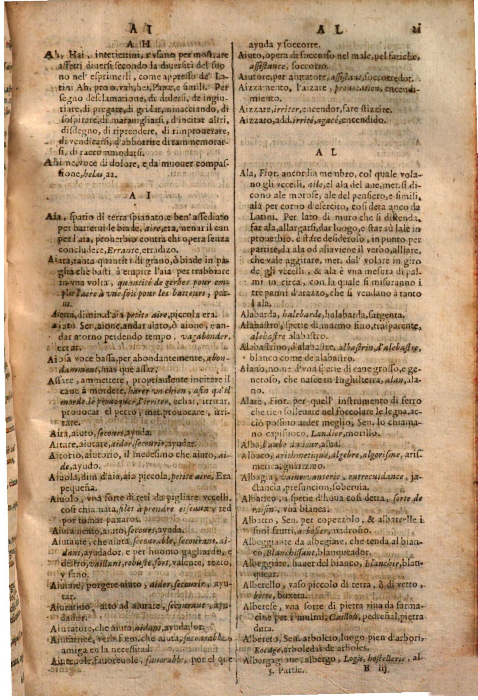 1644 - Jacques Crespin - Trésor des trois langues - Passau 1644 - Jacques Crespin - Trésor des trois langues - Passau