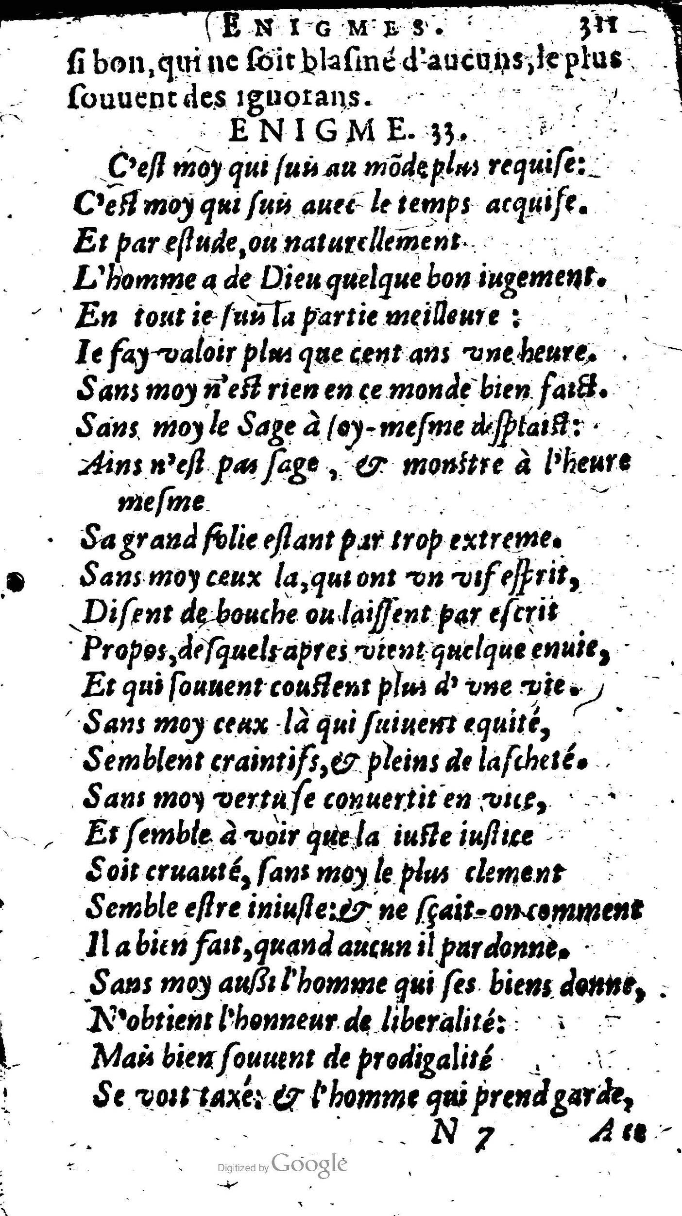 1611 - Raphaël du Petit Val - Trésor des récréations - Anvers Musée Plantin-Moretus