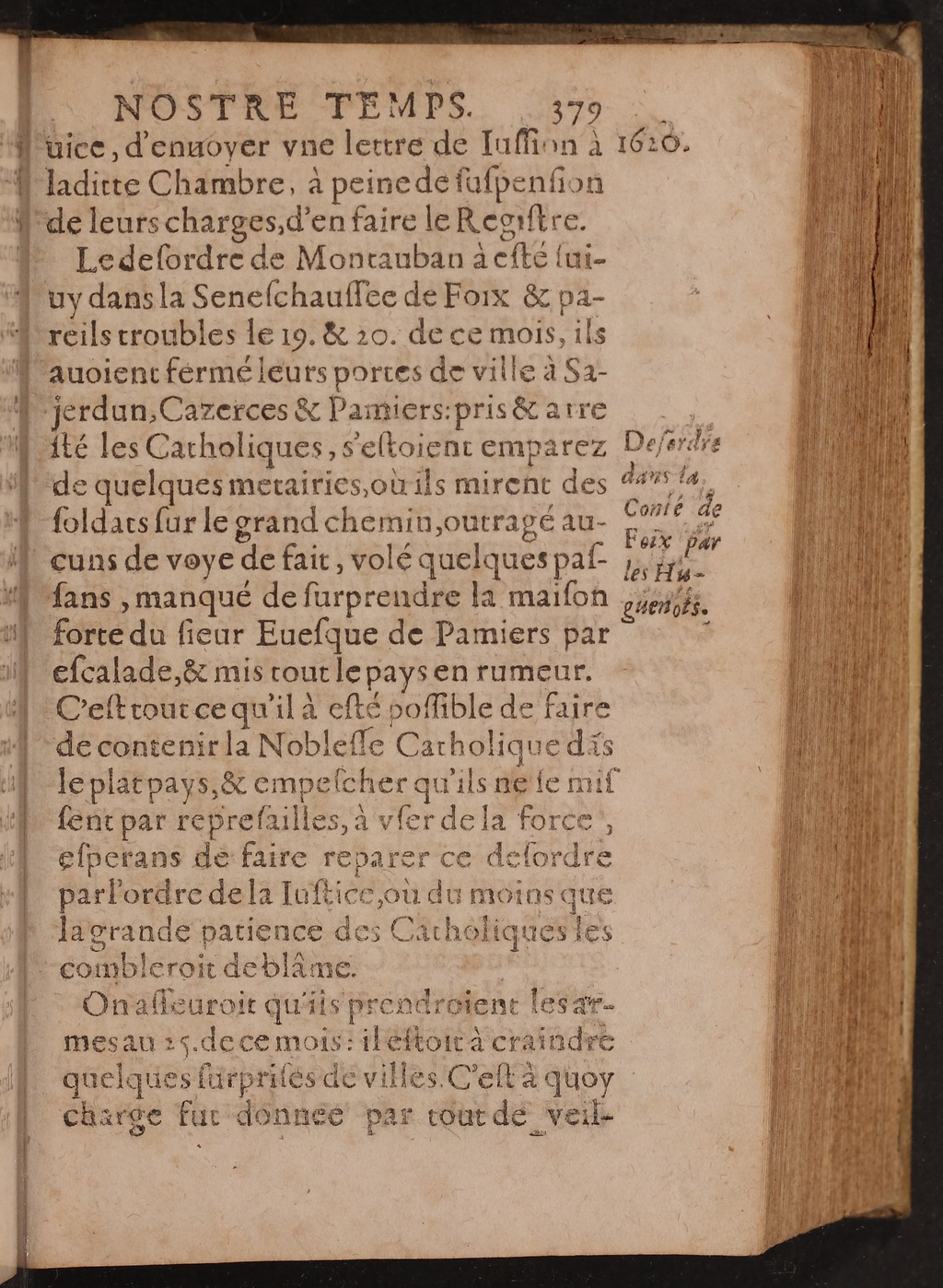 1626 - Joseph Bouillerot - Trésor de l’histoire générale de notre temps - BnF Arsenal