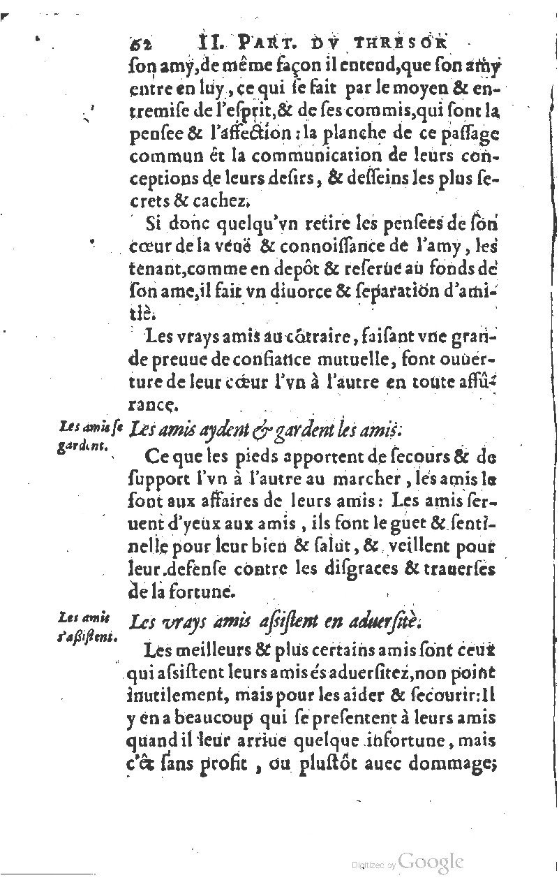 1610 - Louis Coste - Trésor de l’éloquence française (Seconde partie) - BM Lyon