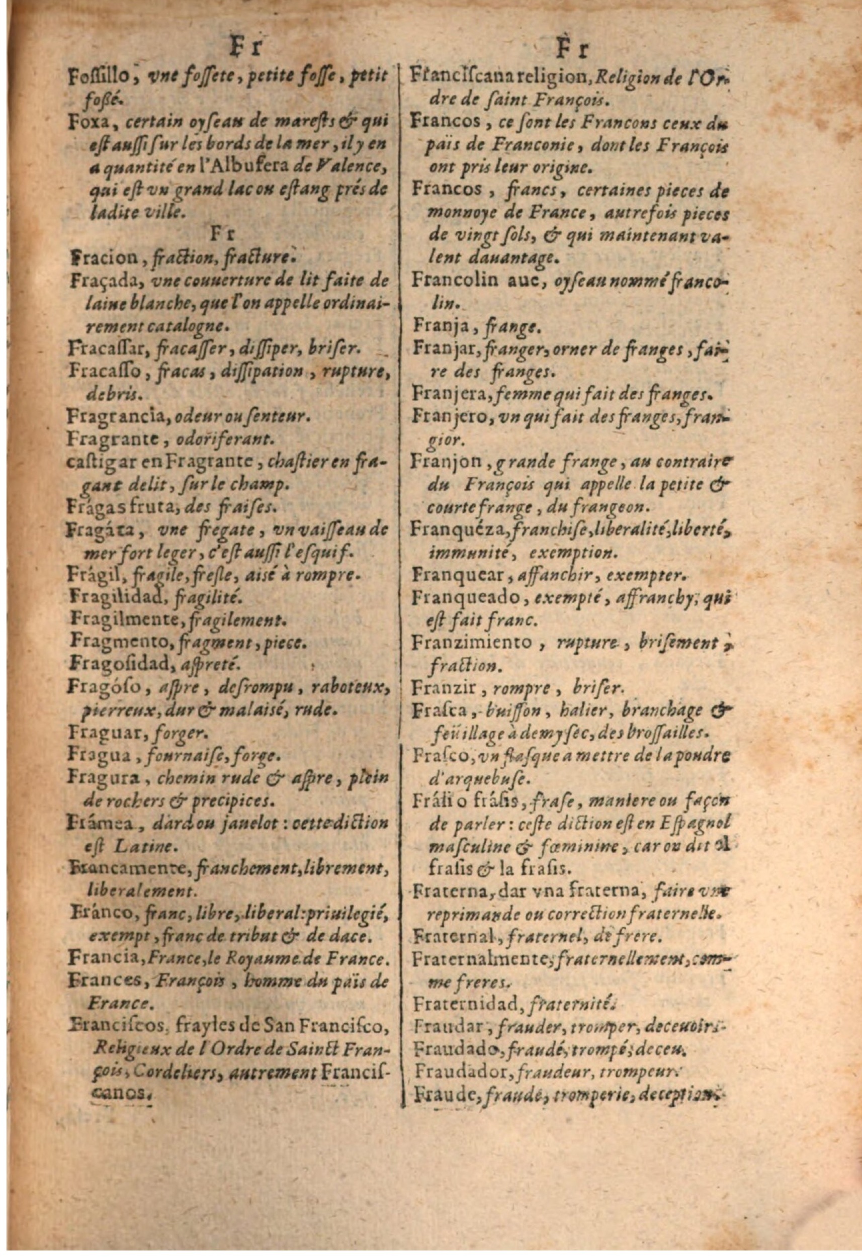 1645 - A. de Sommaville et A. Courbé - Trésor des deux langues espagnole et française - BSB Munich 1645 - A. de Sommaville et A. Courbé - Trésor des deux langues espagnole et française - BSB Munich